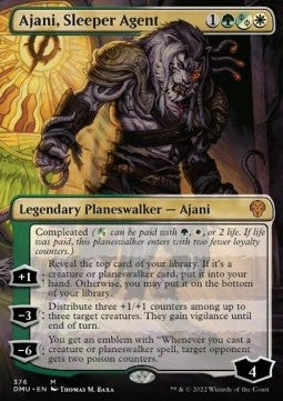 Ajani der Schläfer-Agent (V.4) XDMU-376 Mythic Near Mint Englisch Foil