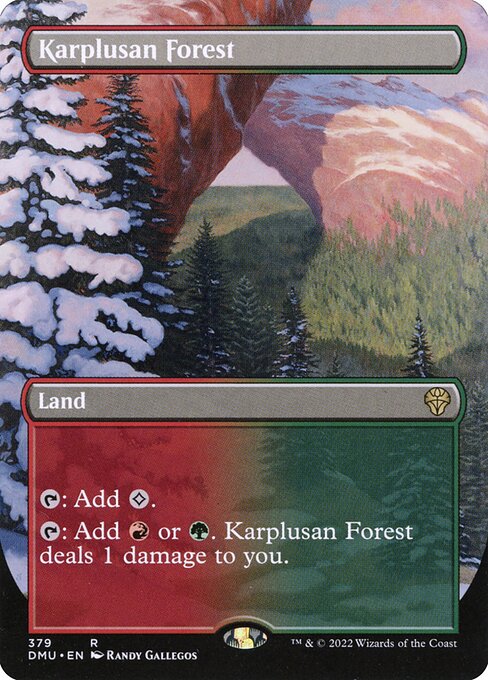 Karplusan Forest XDMU-379 Rare Near Mint Englisch
