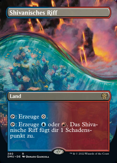 Shivanisches Riff XDMU-380 Rare Excellent Deutsch