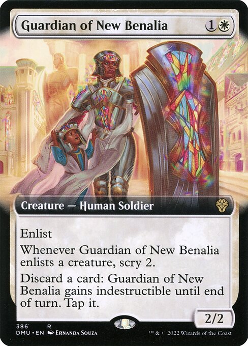 Guardian of New Benalia XDMU-386 Rare Excellent Englisch Foil
