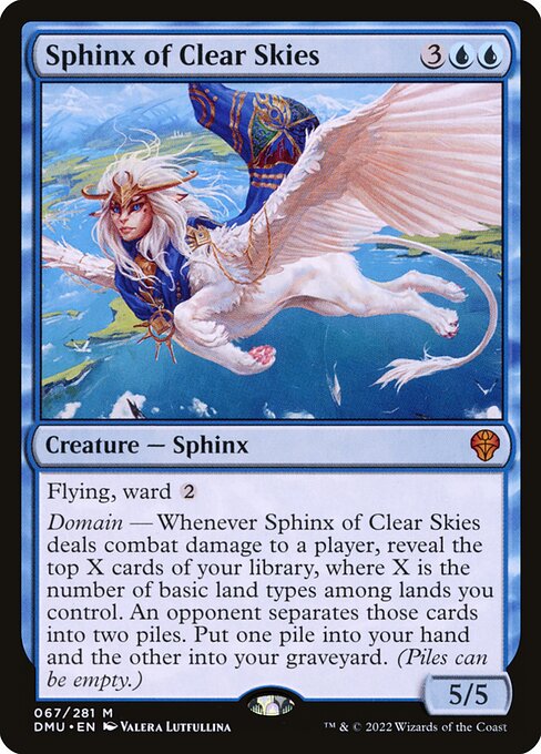 Sphinx of Clear Skies DMU-67 Mythic Near Mint Englisch