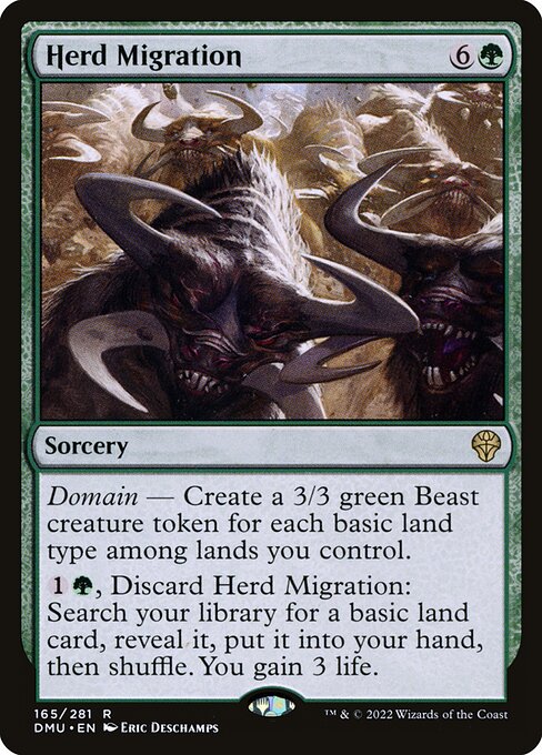 Herd Migration DMU-165 Rare Near Mint Englisch
