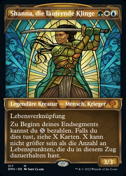 Shanna, die läuternde Klinge (V.1) XDMU-317 Mythic Near Mint Deutsch