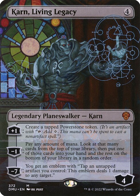 Karn, Living Legacy XDMU-372 Mythic Good Englisch