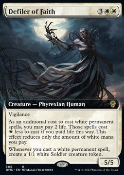 Defiler of Faith XDMU-385 Rare Near Mint Englisch Foil