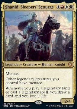 Shanid, Sleepers' Scourge DMC-4 Mythic Excellent Deutsch Foil