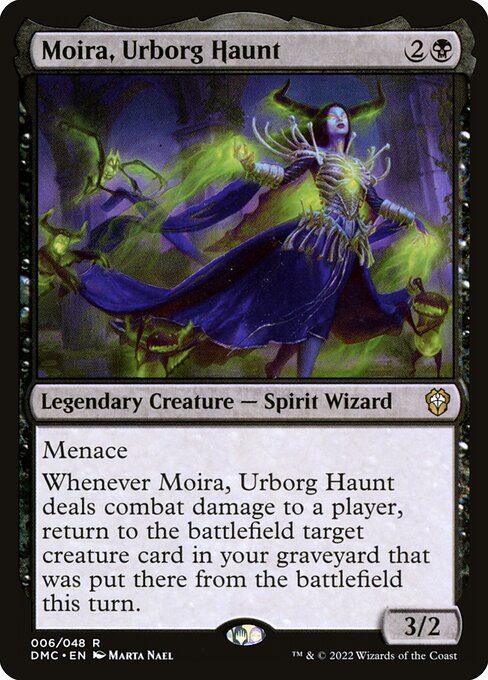 Moira, Urborg Haunt DMC-6 Rare Near Mint Englisch