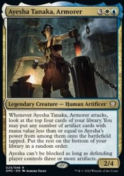 Ayesha Tanaka, Armorer DMC-29 Rare Near Mint Englisch Foil