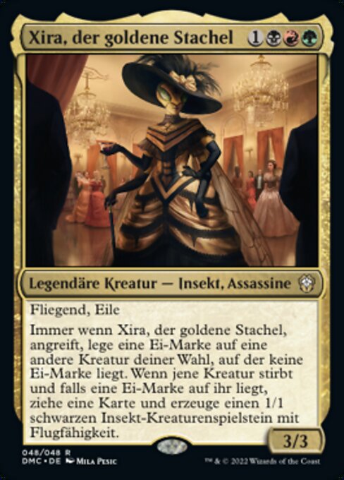 Xira, the Golden Sting DMC-48 Rare Near Mint Deutsch