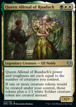 Queen Allenal of Ruadach DMU-210 Uncommon Near Mint Englisch Foil