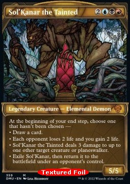 Sol'Kanar the Tainted XDMU-359 Mythic Excellent Englisch Foil