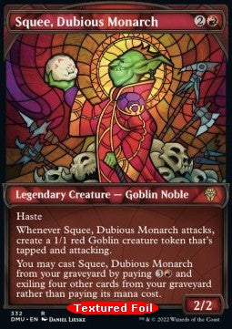 Squee, Dubious Monarch XDMU-332 Rare Excellent Englisch Foil