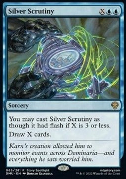 Silver Scrutiny DMU-65 Rare Excellent Englisch