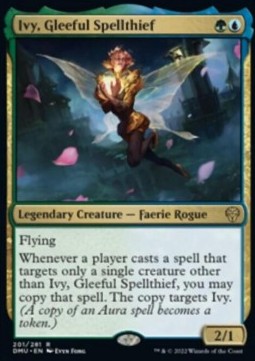 Ivy, Gleeful Spellthief DMU-201 Rare Near Mint Englisch