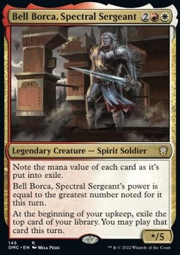 Bell Borca, Spectral Sergeant DMC-145 Rare Excellent Englisch