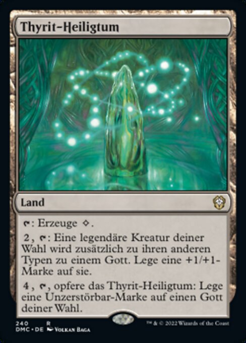 Thyrit-Heiligtum DMC-240 Rare Near Mint Deutsch