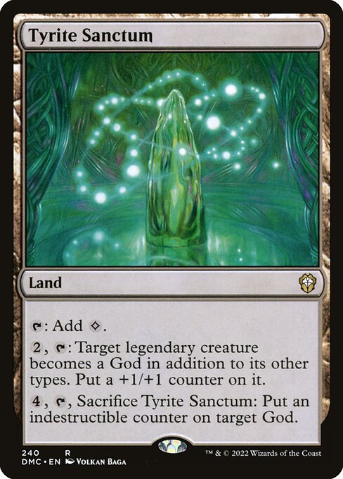 Tyrite Sanctum DMC-240 Rare Near Mint Englisch
