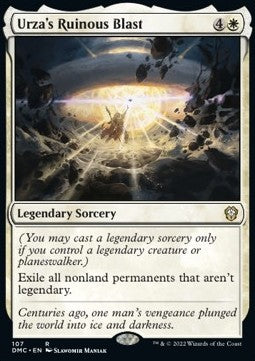 Urza's Ruinous Blast DMC-107 Rare Excellent Englisch