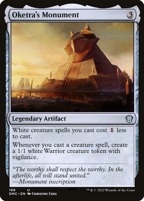 Oketra's Monument DMC-168 Uncommon Excellent Englisch