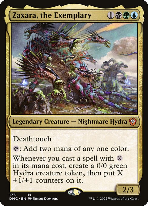 Zaxara, the Exemplary DMC-176 Mythic Excellent Englisch