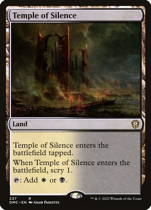 Temple of Silence DMC-237 Rare Excellent Englisch