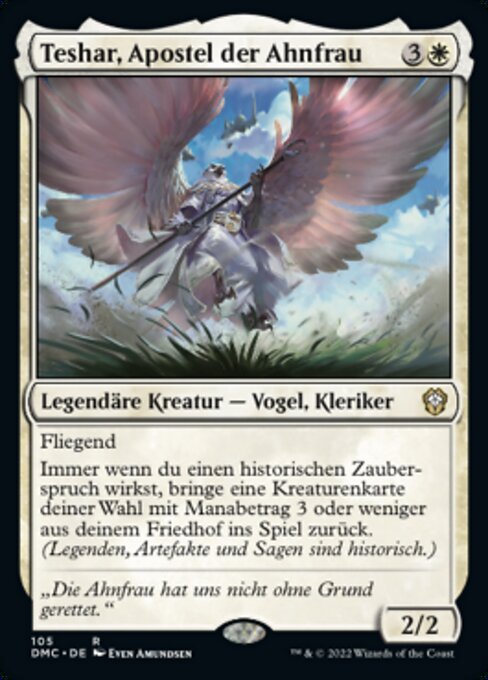 Teshar, Apostel der Ahnfrau DMC-105 Rare Near Mint Deutsch