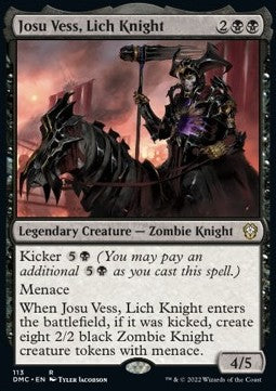 Josu Vess, Lich Knight DMC-113 Rare Near Mint Englisch