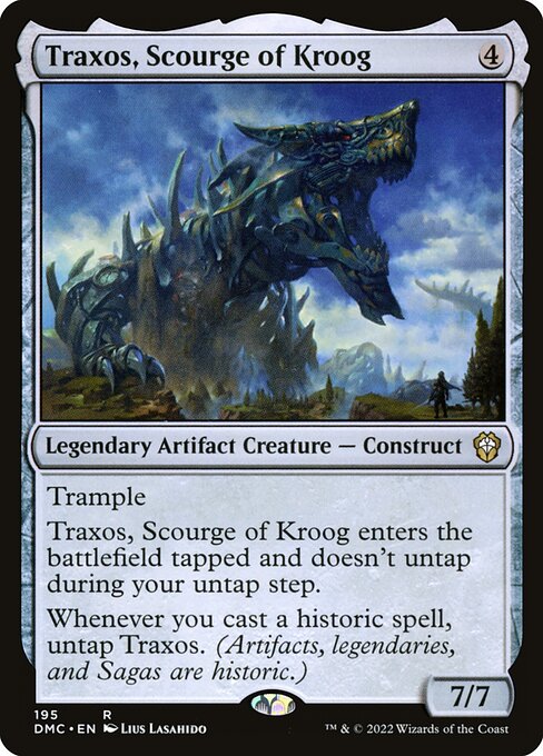 Traxos, Scourge of Kroog DMC-195 Rare Excellent Englisch
