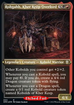 Rohgahh, Kher Keep Overlord XDMC-63 Rare Near Mint Englisch Foil