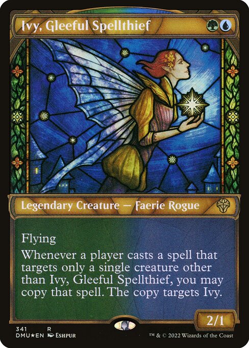 Ivy, Gleeful Spellthief XDMU-341 Rare Excellent Englisch Foil