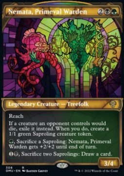 Nemata, Primeval Warden XDMU-308 Rare Excellent Englisch Foil