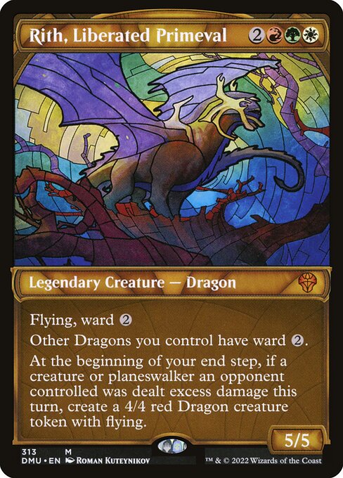 Rith, Liberated Primeval XDMU-313 Mythic Excellent Englisch