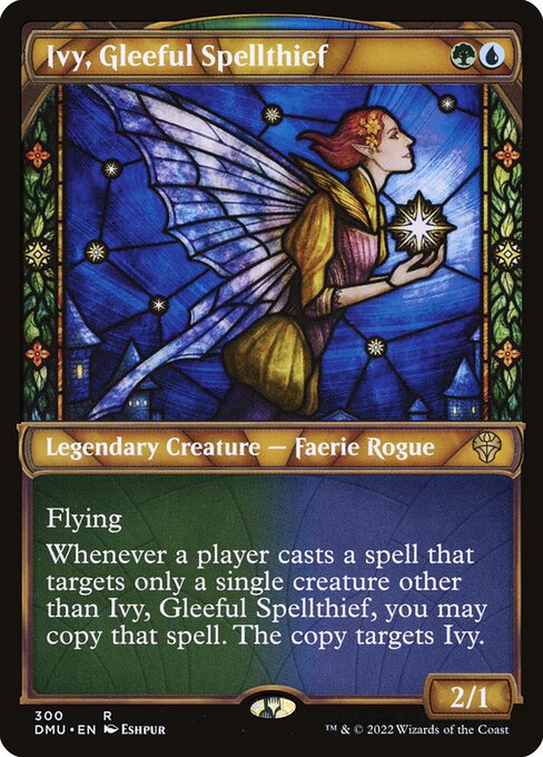 Ivy, Gleeful Spellthief XDMU-300 Rare Excellent Englisch