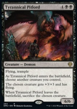 Tyrannical Pitlord XDMU-284 Rare Near Mint Englisch