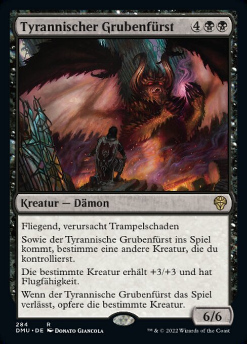 Tyrannischer Grubenfürst (V.1) XDMU-284 Rare Near Mint Deutsch