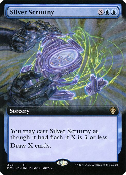 Silver Scrutiny XDMU-395 Rare Excellent Englisch