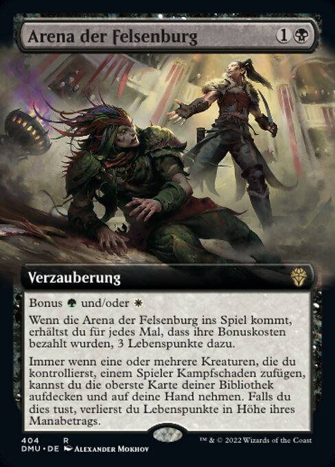 Arena der Felsenburg XDMU-404 Rare Near Mint Deutsch