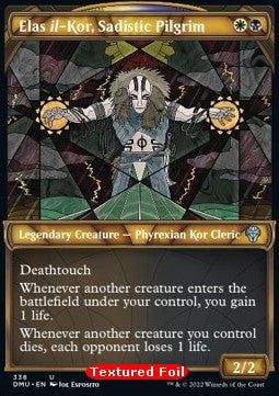 Elas il-Kor, Sadistic Pilgrim XDMU-338 Uncommon Excellent Englisch Foil