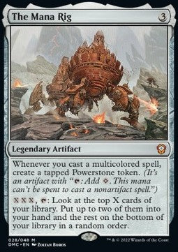 The Mana Rig DMC-28 Mythic Near Mint Englisch Foil