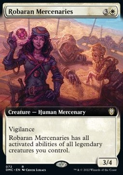 Robaran Mercenaries XDMC-72 Rare Excellent Englisch Foil