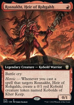 Rosnakht, Heir of Rohgahh XDMC-75 Rare Near Mint Deutsch Foil