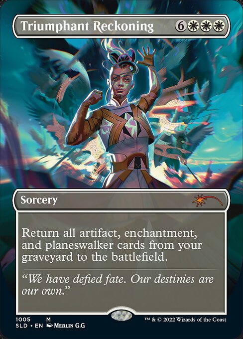 Triumphant Reckoning SLDPA-1005 Mythic Excellent Englisch Foil