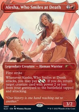 Alesha, Who Smiles at Death SLDPA-1007 Rare Good Englisch Foil