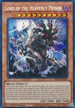 Lord of the Heavenly Prison MP22-EN205 Secret Rare Near Mint Englisch 1. Auflage
