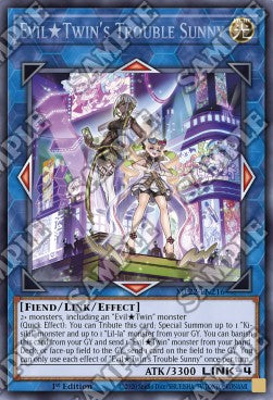 EvilTwin's Trouble Sunny MP22-216 Secret Rare Excellent Englisch 1. Auflage
