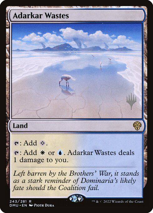 Adarkarwüste (V.2) PDMU-243 Rare Near Mint Deutsch Foil