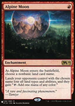 Alpine Moon ZNL-128 Rare Near Mint Englisch