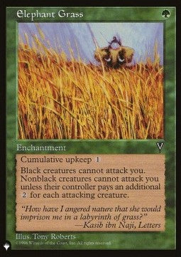 Elefantengras ZNL- Uncommon Near Mint Englisch