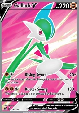 Gallade V LOR-181 Ultra Rare Near Mint Englisch