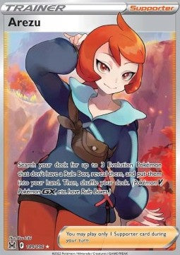 Arezu LOR-189 Ultra Rare Near Mint Englisch